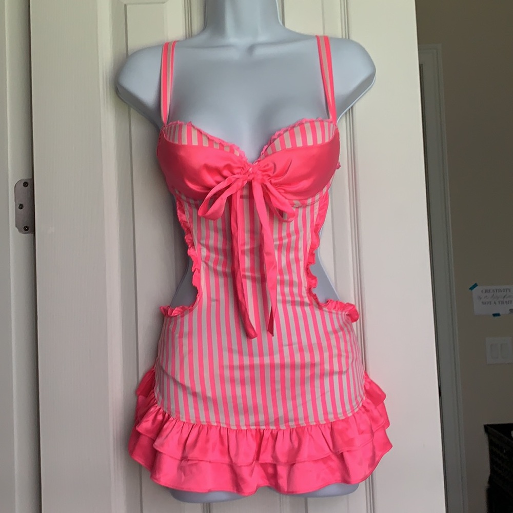 COPY - VS Sexy Little Things Bra Top Teddy & Pant…